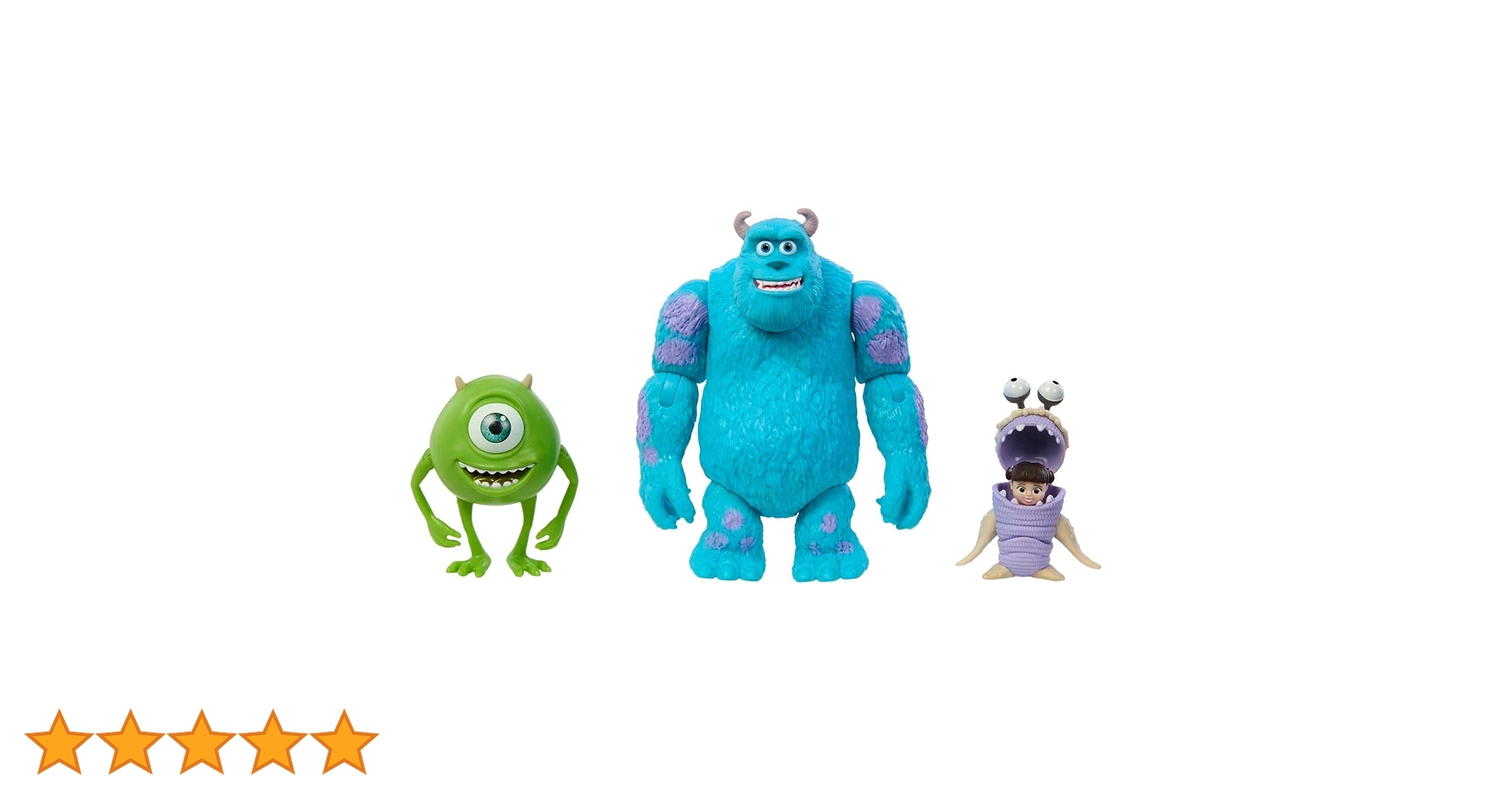 美品！！モンスターズ・インク フィギュア 3体セット Amazon.co.jp: Mattel ディズニー & ピクサー モンスターズ インクの